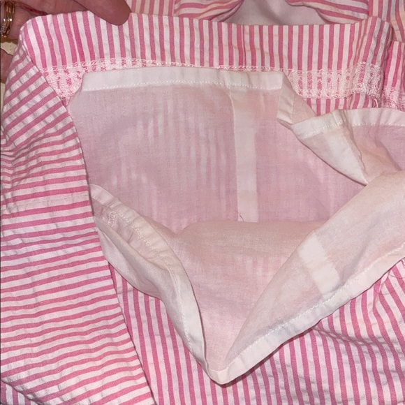 Lilly Pulitzer Pink and White Strapless Dress - Picture 7 of 7